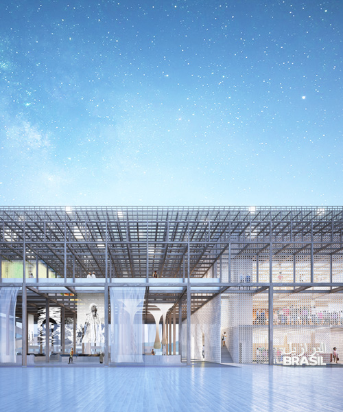 oyapock architectes + andré scarpa propose modular brazil pavilion for expo 2020 dubai