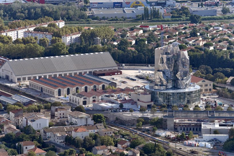 construction continues on frank gehry's LUMA arles tower in france