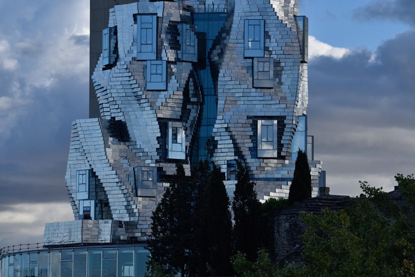 construction continues on frank gehry's LUMA arles tower in france