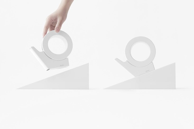 nendo applies its signature refined subtlety to series of japanese adhesive products