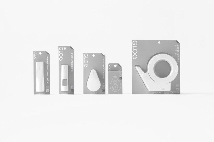 nendo applies its signature refined subtlety to series of japanese adhesive products