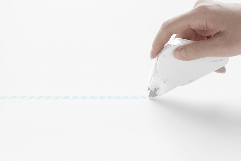 nendo applies its signature refined subtlety to series of japanese adhesive products