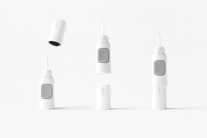 nendo applies its signature refined subtlety to series of japanese adhesive products