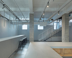 infinity nide designs event space in beijing exploring original nature of materiality