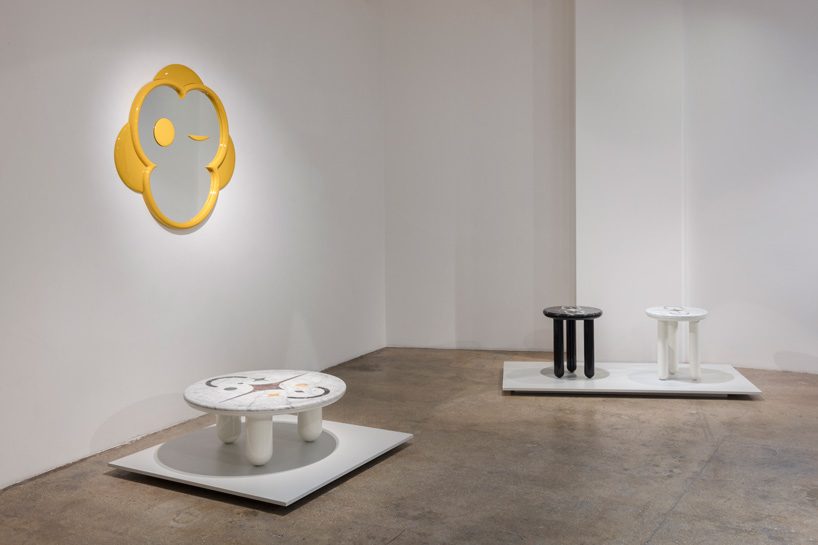 jaime hayon explores color through hand blown glass and marble in chromaticO exhibition