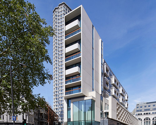 MICA's 'white lion house' makes a statement within urban fabric of inner-city london