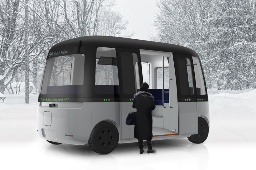 MUJI self-driving bus