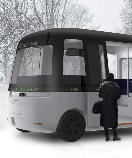 MUJI is developing self-driving buses that can function in any weather condition