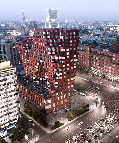 RED7 tower by dutch firm MVRDV launches in moscow