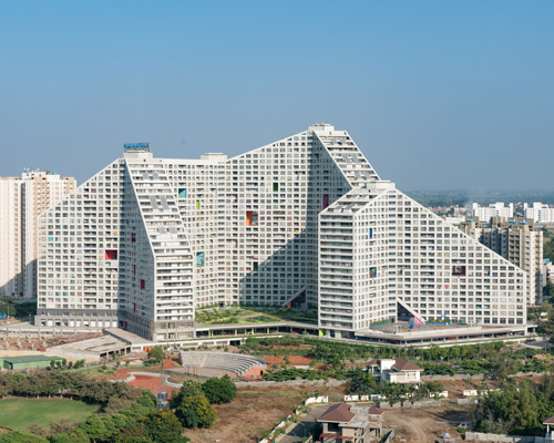 'future towers' marks MVRDV's first completed project in india