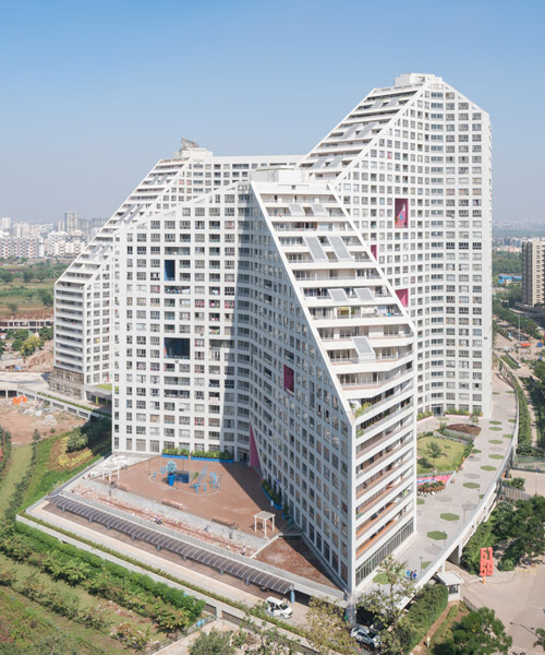 'future towers' marks MVRDV's first completed project in india