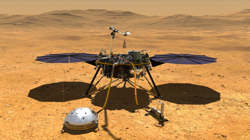 NASA's insight lander is designed for a perfect landing on mars