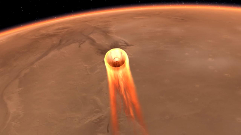 NASA's insight lander is designed for a perfect landing on mars