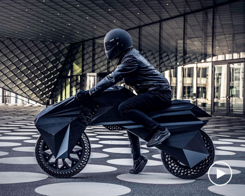 BigRep reveals 'nera', the world’s first fully 3D-printed electric motorcycle