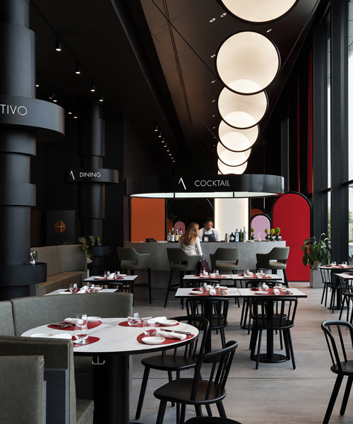 fabio novembre designs attimi, a new restaurant for milan's citylife district