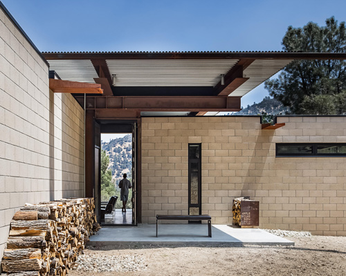 'sawmill' is an off-grid canyon retreat made from salvaged and recycled materials