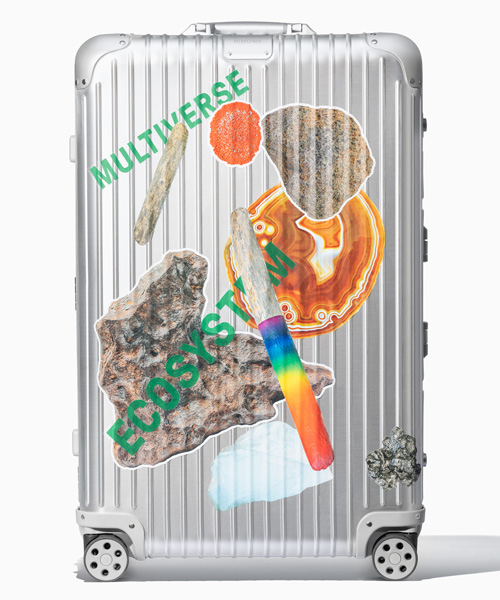 olafur eliasson designs 46 nature-inspired luggage stickers for RIMOWA