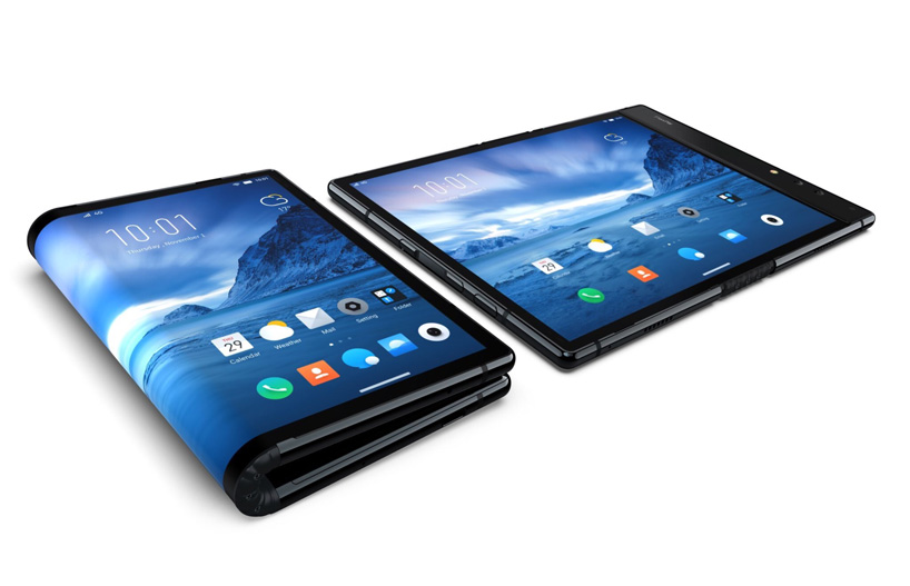 royole beats samsung to release world s first foldable 