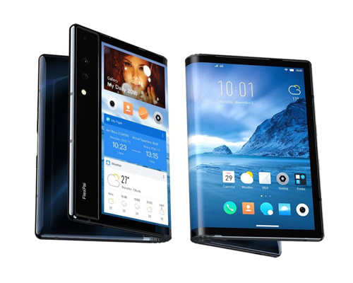 royole beats samsung to release world's first foldable smartphone