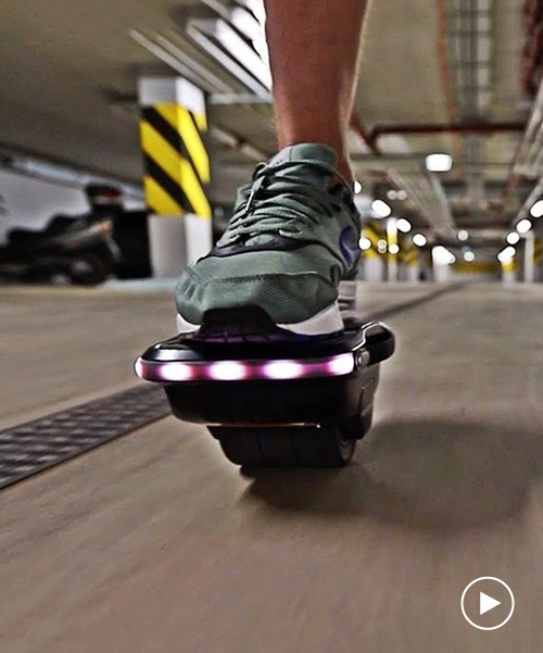 showerboard shoes are mini hoverboards for your feet