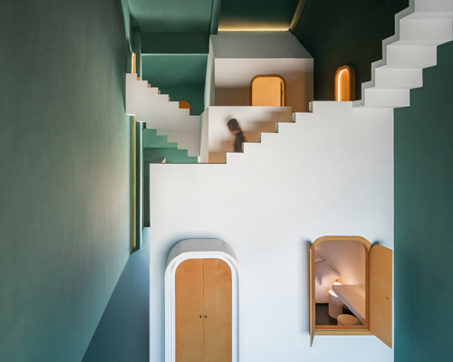 studio 10 creates 'impossible' escher-inspired hotel interior in china