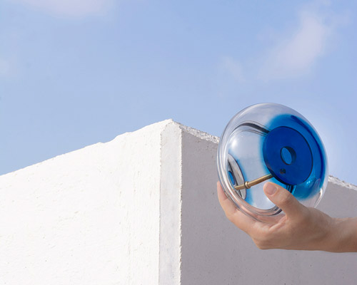 studio dafi reis-doron reveals 'evil eye' mirror inspired by ancient symbolism