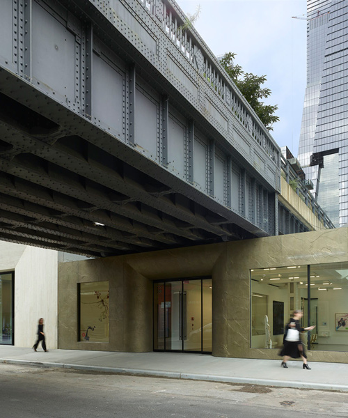 studioMDA completes two adjacent art galleries beneath new york's high line