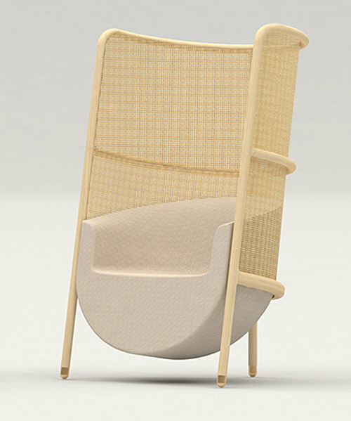 masque collection combines timeless chair design with modern approach