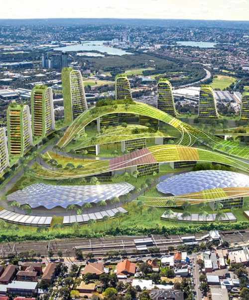 tony owen partners imagines sydney's flemington district as sustainable city of the future