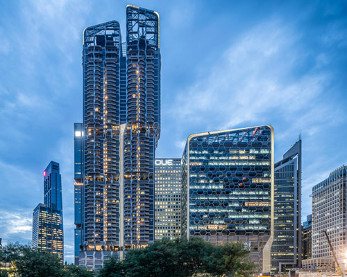 UNStudio completes both 'V on shenton' and 'the scotts tower' in singapore