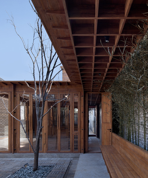 vector architects restores a beijing courtyard to include a gallery and café