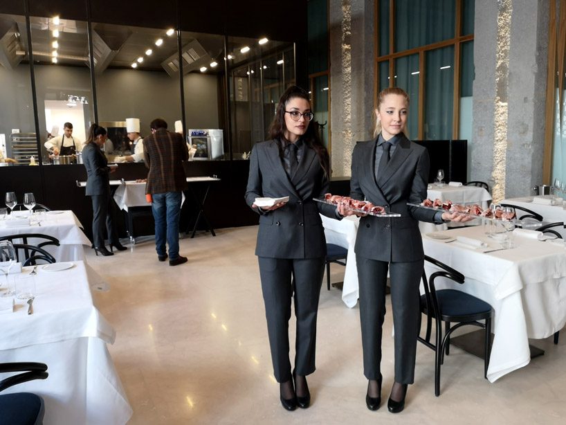 michele de lucchi designs 'VÒCE aimo e nadia' restaurant in milan