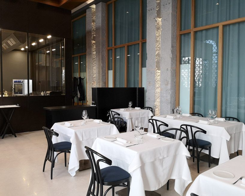 michele de lucchi designs 'VÒCE aimo e nadia' restaurant in milan