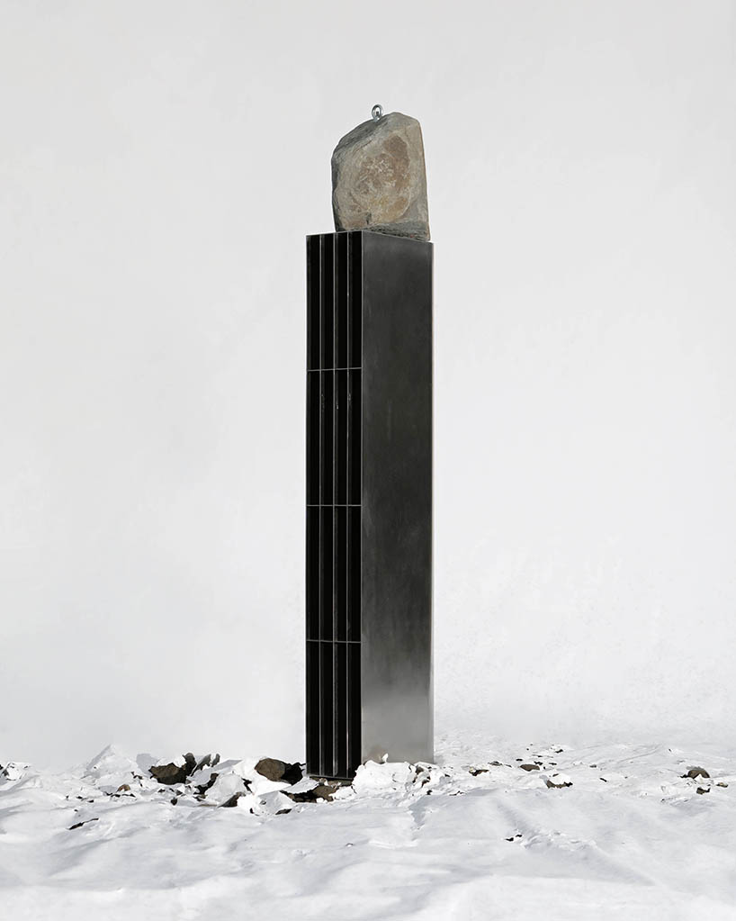 'weight' collection by jinsik kim explores the connection between visual and tactile senses designboom