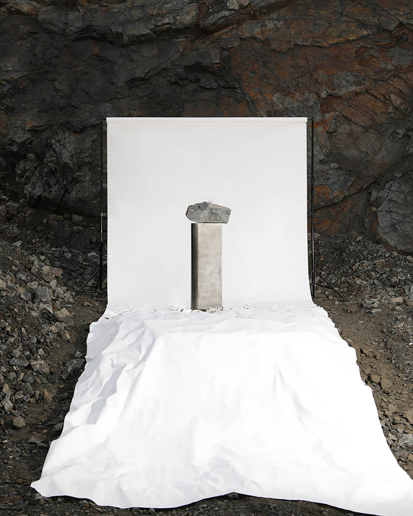 'weight' collection by jinsik kim explores the connection between visual and tactile senses designboom