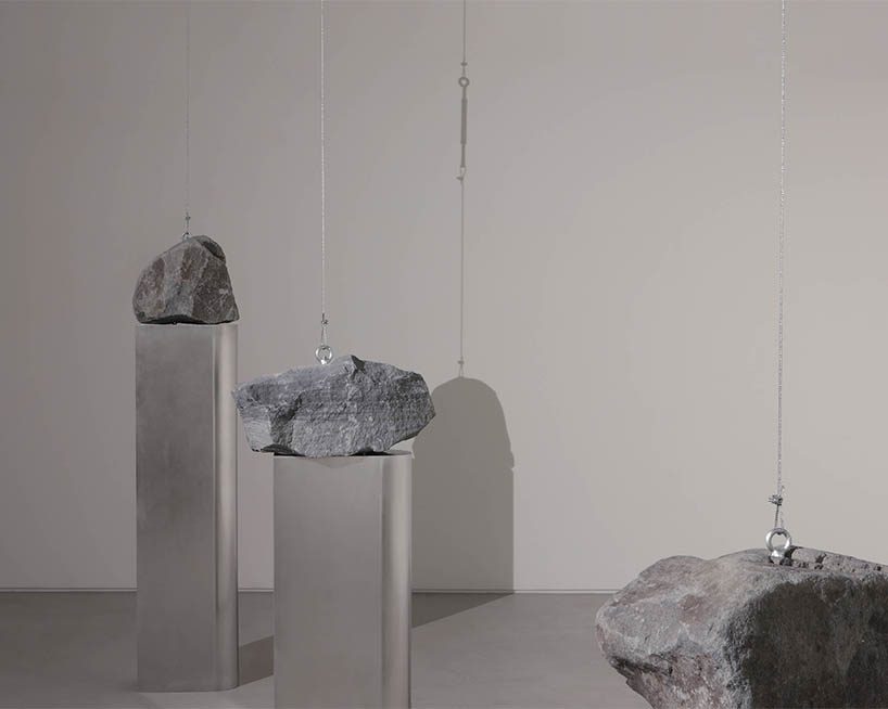'weight' collection by jinsik kim explores the connection between visual and tactile senses