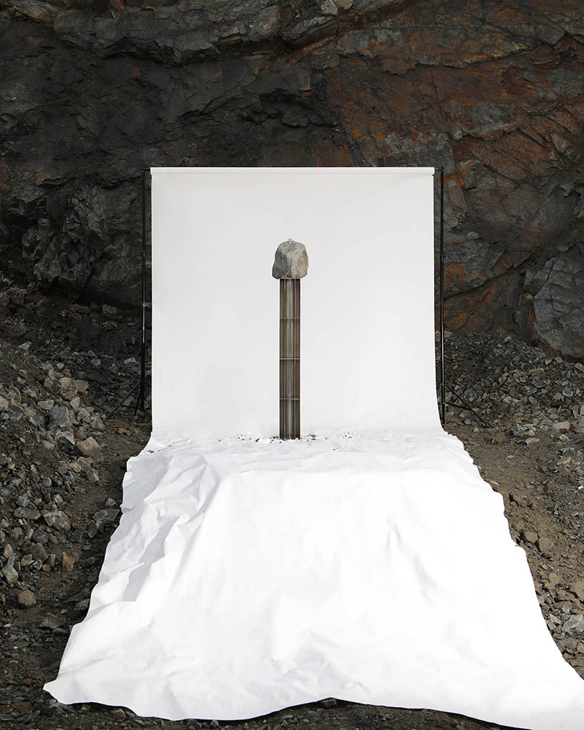 'weight' collection by jinsik kim explores the connection between visual and tactile senses