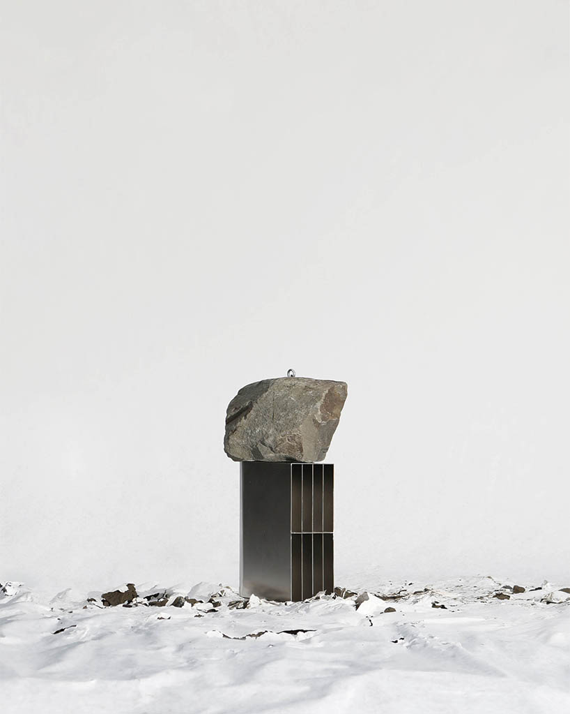 'weight' collection by jinsik kim explores the connection between visual and tactile senses