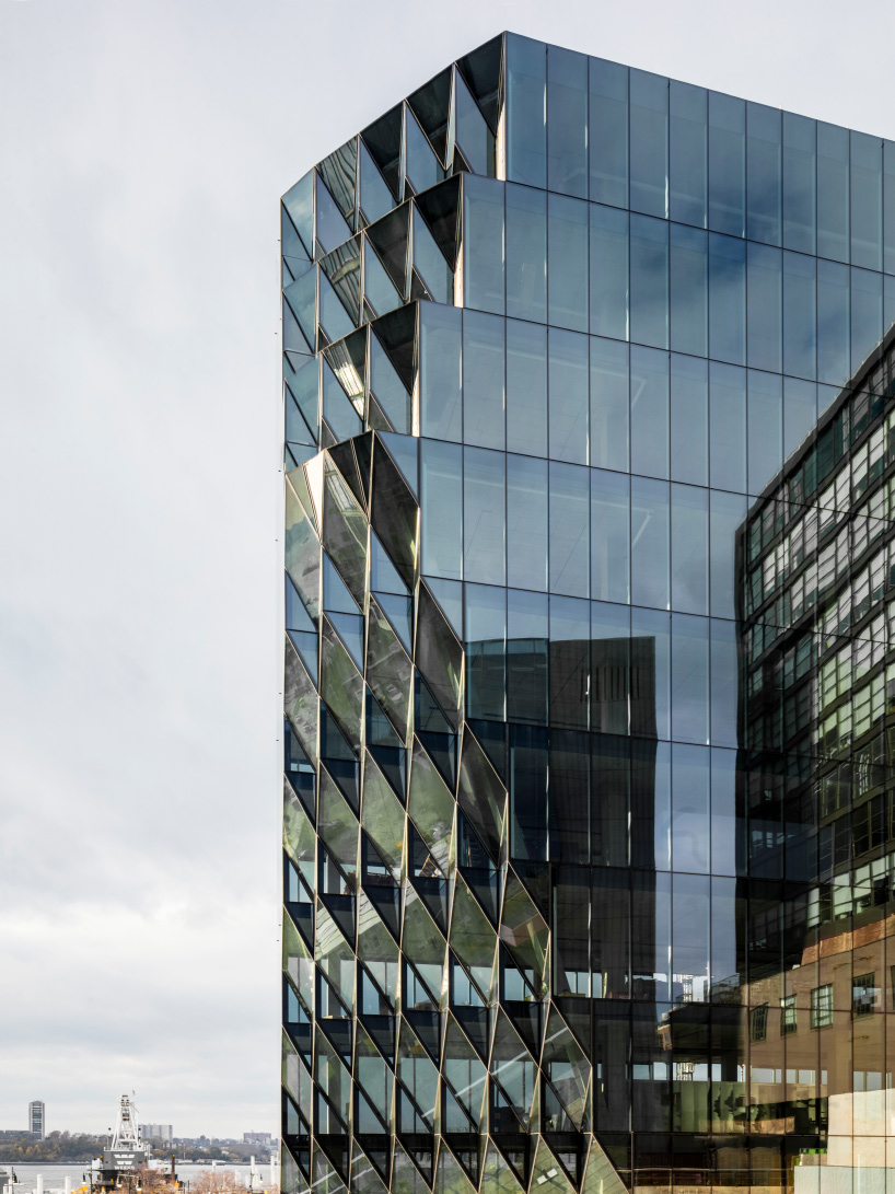 studio gang completes 40 tenth’s ‘solar carving’ glass curtain wall