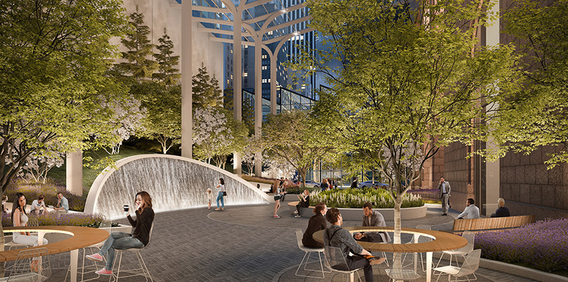 snøhetta revises renovation plans for philip johnson's landmark office tower in new york