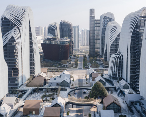 MAD's nanjing zendai himalayas center nears completion in china