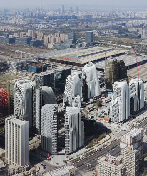 MAD's nanjing zendai himalayas center nears completion in china