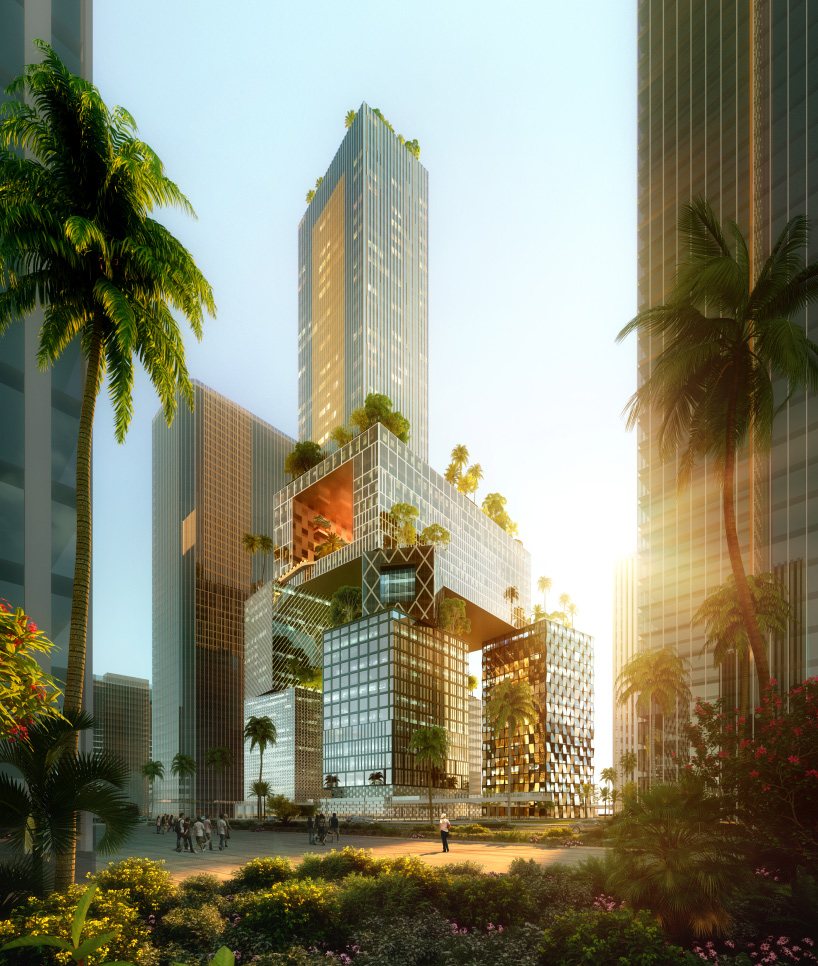 MVRDV conceives vanke's shenzhen HQ as 'new type of skyscraper'