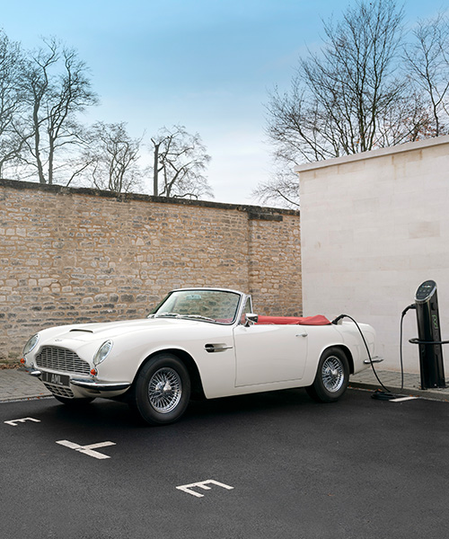 aston martin electrifies classic cars with reversible EV concept