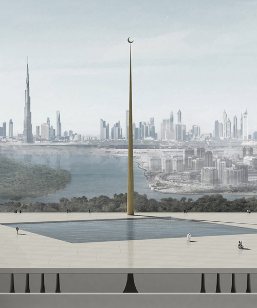 atelier RZLBD proposes mosque design to complement dubai creek harbour masterplan