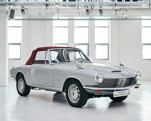last remaining BMW 1600 GT convertible by pietro frua fully restored