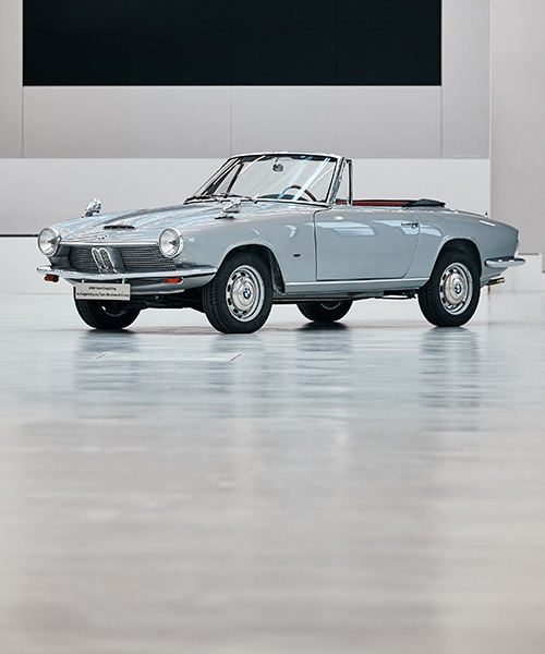 last remaining BMW 1600 GT convertible by pietro frua fully restored