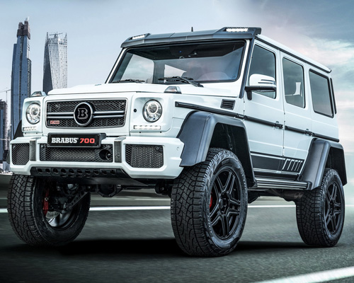 the brabus 700 4x4² final edition rides 60cm off the ground