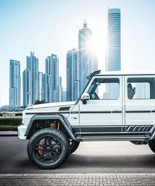 the brabus 700 4x4² final edition rides 60cm off the ground
