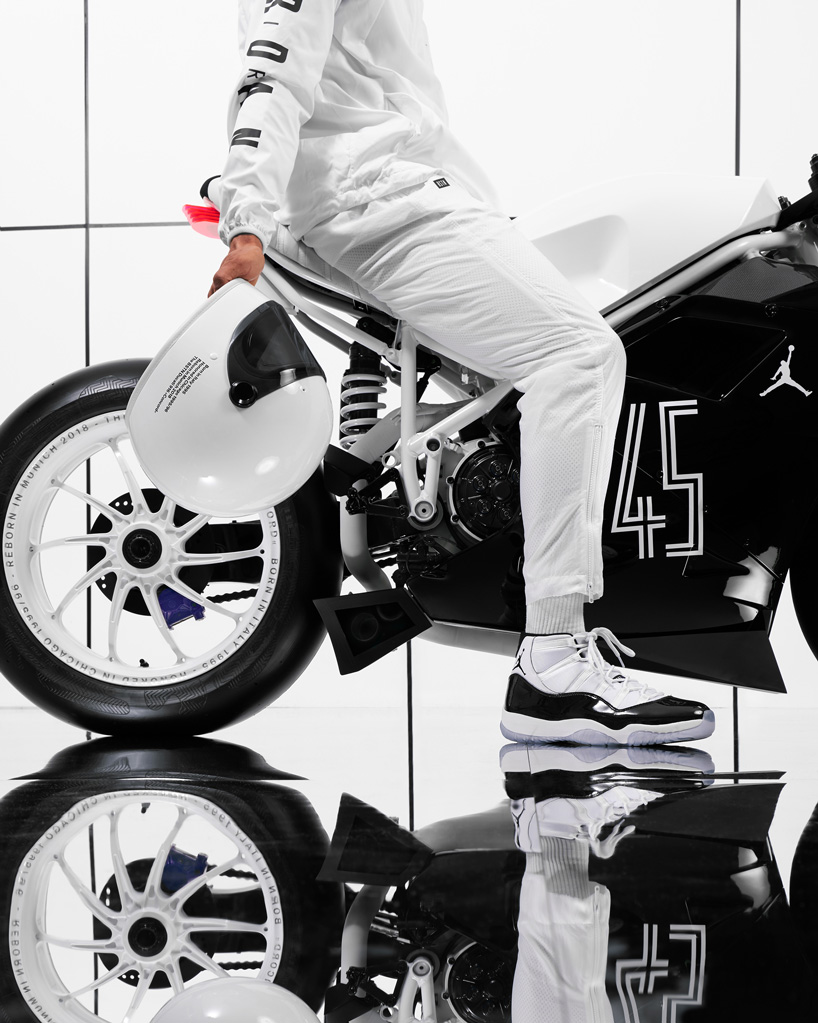 The Legendary Air Jordan Xi Sneaker Made Into A Ducati Motorcycle